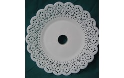 Cake tray with centre hole diameter 20