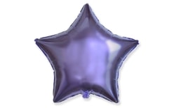 Balónová fólia 45 cm Star LILA