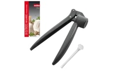 Garlic press aluminium + cleaner