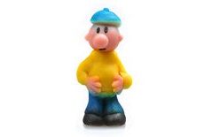 Craftsman figure - marzipan cake figure - yellow shirt