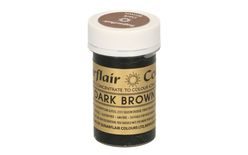 Hnědá gelová barva Dark Brown 25 g