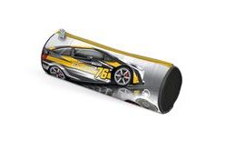 Pencil case cylindrical - Car - Racing