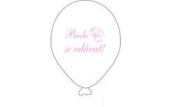 I'm getting married balloon white