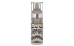 Sugarflair Pump Spray Glitter Dust - Light Gold