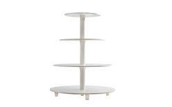 Cake stand 4 tier with a centre column