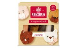 Renshaw Fondant Pro Multipack - Natural Colours- 5x100g