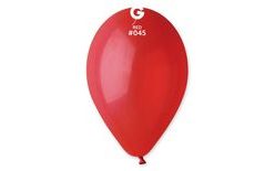 Balloons 100 pcs red 26 cm pastel