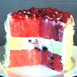 RECEPT: Osvěžující melounový dort