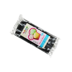 Black rolled fondant Raven Black (coloured fondant) 1 kg