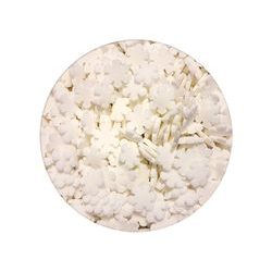 Sugar decorating snowflakes white 50 g