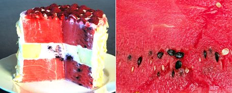RECEPT: Osvěžující melounový dort