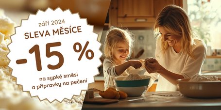 Září - měsíc snadného pečení: Sázka na jistotu s našimi směsmi