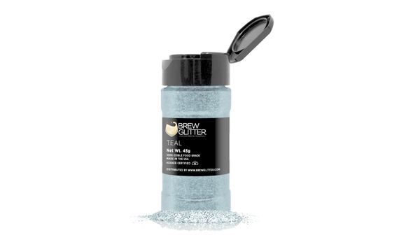 EDIBLE DRINK GLITTER - TURQUOISE - TEAL BREW GLITTER® - 45 G