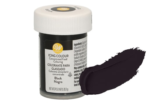 GEL PASTE COLOUR WILTON BLACK