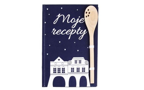 RECIPE BOOK WITH COOKING SPOON