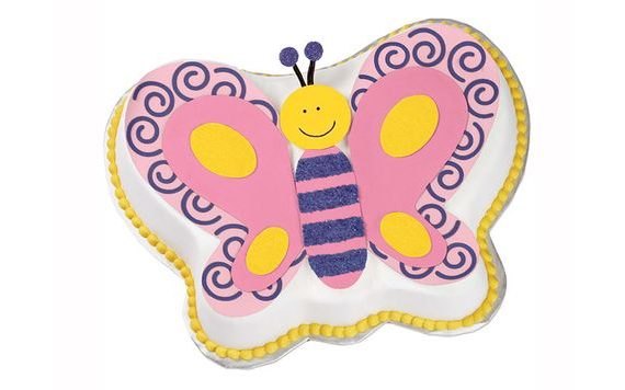 CAKE TIN BUTTERFLY WILTON