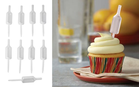 MINI LIQUEUR BOTTLES FOR CAKES AND MUFFINS