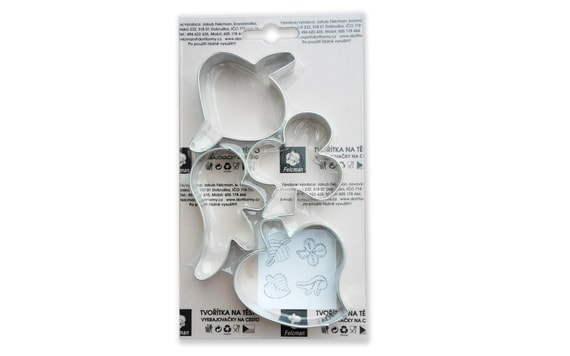 SET OF DOUGH CUTTERS - LEAVES