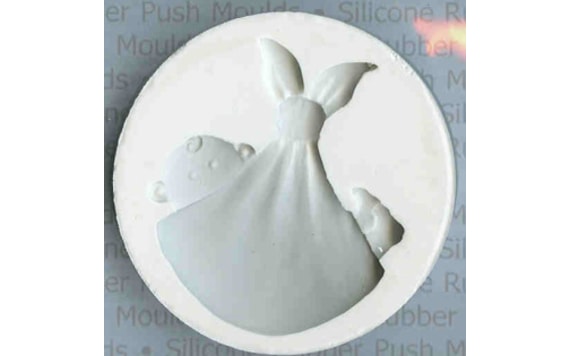 SILICONE MOULD - BABY IN SCARF