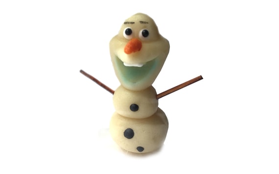 SNOWMAN - MARZIPAN CAKE FIGURE