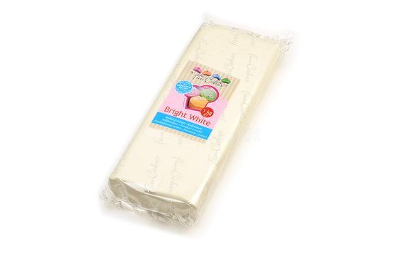 BIELY ROLOVANÝ FONDANT BRIGHT WHITE 1 KG