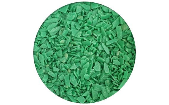 CONFECTIONERY DECORATIONS GREEN ICING SCALES 1 KG