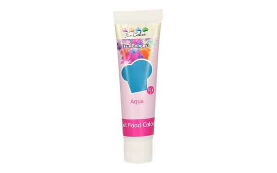 EDIBLE FUNCOLOURS GEL - AQUA 30G