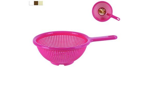 PLASTIC COLANDER, DIAMETER 21 CM