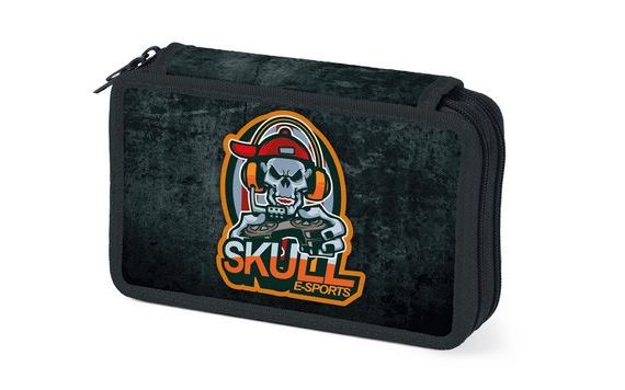 PENCIL CASE 2 FLOORS ESPORTS SKULL GAMER