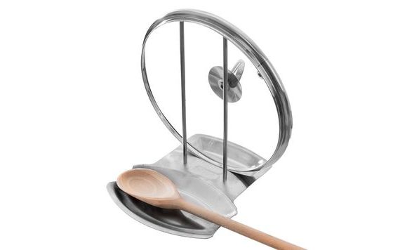 STAINLESS STEEL COOKER + LID STAND