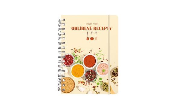 RECIPE NOTEBOOK - 80 PAGES - 220X158MM