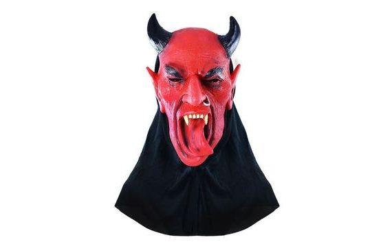 DEVIL MASK WITH TONGUE