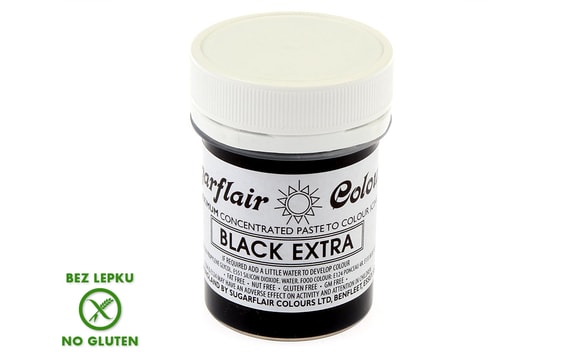 FARBA PASTOVITÁ BLACK EXTRA 42 G SGF (ČIERNA EXTRA)