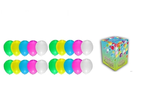HELIUM FOR BALLOON FILLING + GLOWING BALLOONS - 420 L