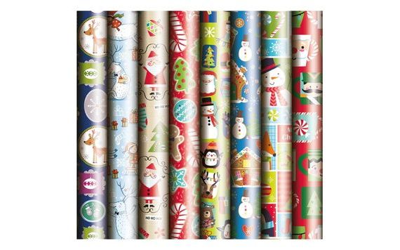 WRAPPING PAPER CHRISTMAS ROLL 200X70 CHILDREN'S MIX NO.6