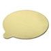 GOLD MAT FOR MONOPORCE, MOUSSE AND DESSERTS - CIRCLE 8 CM - 20 PCS - MINIPODLOŽKY NA DEZERTY - PASTRY NECESSITIES