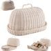 BREAD BOX RATTAN OVAL + CLOTH - BREADBOXES - FOR BAKING