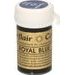 EDIBLE PASTE COLOUR ROYAL BLUE - 25 G - CONCENTRATED GEL COLORS - RAW MATERIALS