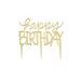 PME CAKE TOPPER CUTTER HAPPY BIRTHDAY - MODERN - CAKE TOPPERS - PASTRY NECESSITIES