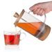 GLASS/STAINLESS STEEL/BAMBOO COFFEE POT CORK 1 L - DRINKS - KITCHEN UTENSILS