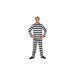 PRISONER COSTUME - SIZE L 52-54 - MASKS AND COSTUMES - CELEBRATIONS AND PARTIES