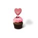 CHOCOLATE LOLLIPOP / TOPPER HEART PINK - RUBY CHOCOLATE - CHOCOLATE DECORATION{% if kategorie.adresa_nazvy[0] != zbozi.kategorie.nazev %} - RAW MATERIALS{% endif %}