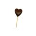 CHOCOLATE HEART - DARK CHOCOLATE - CHOCOLATE DECORATION - RAW MATERIALS