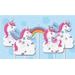 UNICORN CANDLES - UNICORN 5 PCS - CAKE CANDLES, BIRTHDAY CANDLES - PASTRY NECESSITIES
