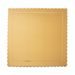 CAKE MAT GOLDEN - 34X34 CM - SQUARE WASHERS - PASTRY NECESSITIES