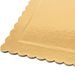 CAKE MAT GOLDEN - 34X34 CM - SQUARE WASHERS - PASTRY NECESSITIES