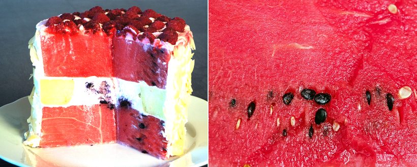 RECEPT: Osvěžující melounový dort