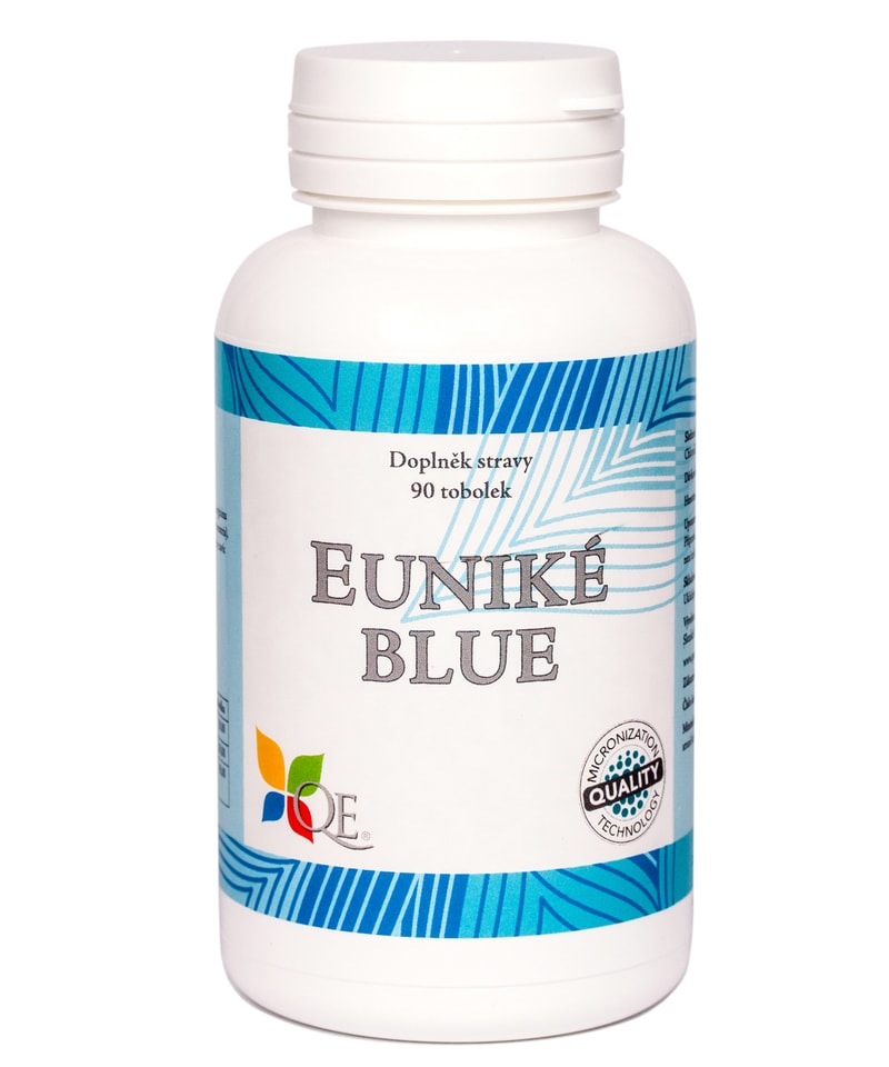 Proč užívat Queen Euniké BLUE (harmonizace pro muže) - obsahující Chlorellu, kotvičník zemní a L-Arginin