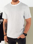 Trendy biele tričko so vzorom