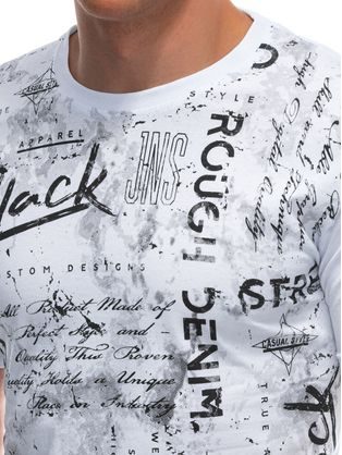 Trendy grafitové tričko s výrazným nápisom